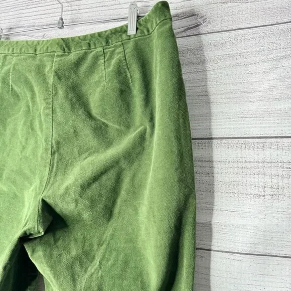 Talbots Green Straight Leg Pants - Picture 4 of 6